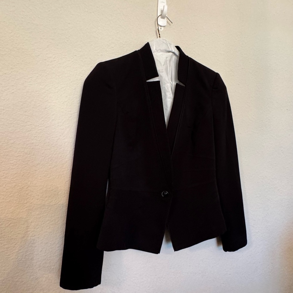 White House Black Market Classic Black Blazer